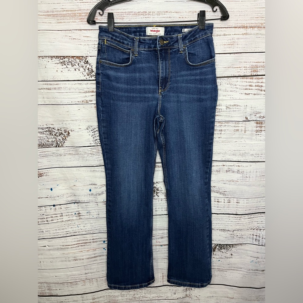 Wrangler Women’s High Rise Bold Boot Denim Jeans Size 4x30